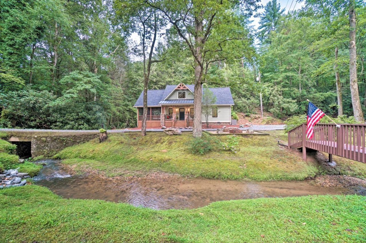 Hootenanny At Horton Creek Creekside Escape! Helen Esterno foto